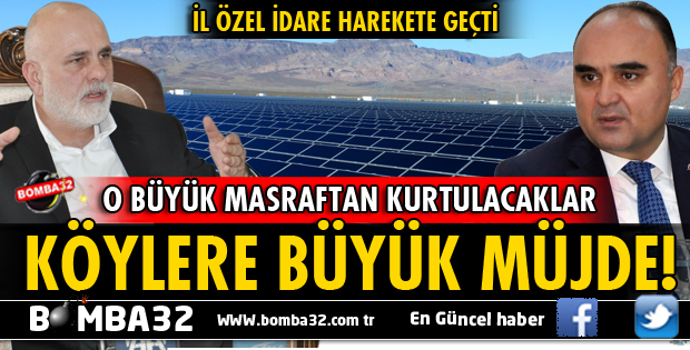 ISPARTA'DA KÖYLERE GÜNEŞ PANELLERİ PROJESİ