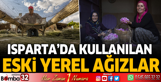 Isparta'da kullanılan eski yerel ağızlar