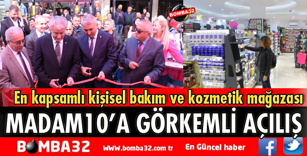 ISPARTA'DA MADAM10'A GÖRKEMLİ AÇILIŞ