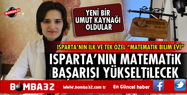 ISPARTA'DA MATEMATİK BAŞARISI YÜKSELTİLECEK