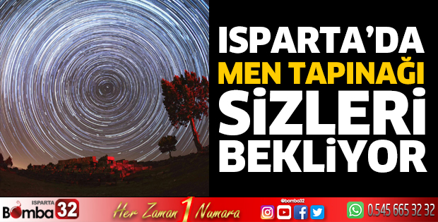 Isparta'da Men Tapınağı sizleri bekliyor