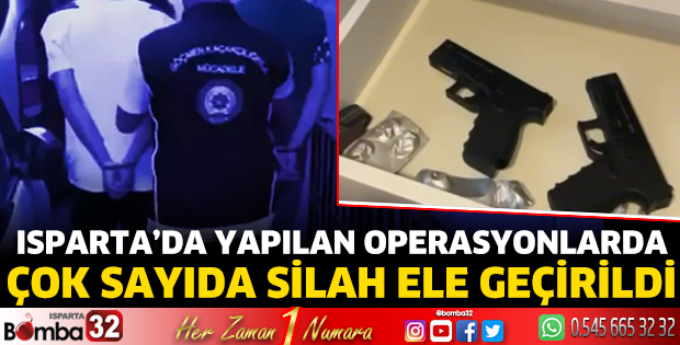 Isparta'da Mercek-21 operasyonları