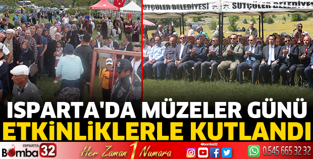 Isparta'da Müzeler Günü kutlandı 