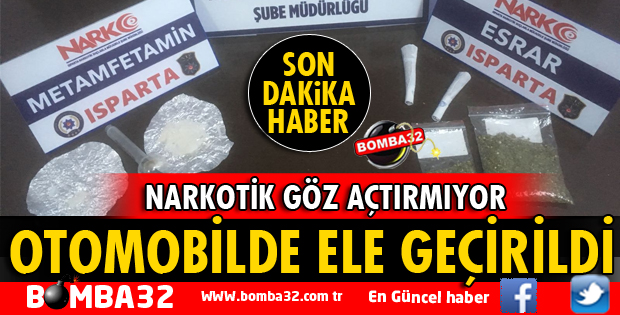 ISPARTA'DA NARKOTİK GÖZ AÇTIRMIYOR
