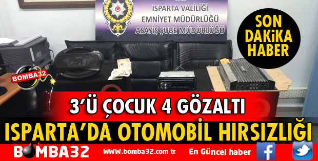 ISPARTA'DA OTO HIRSIZLIĞI