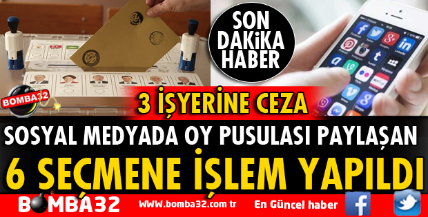 ISPARTA'DA OY PUSULASI PAYLAŞAN 6 SEÇMENE İŞLEM YAPILDI