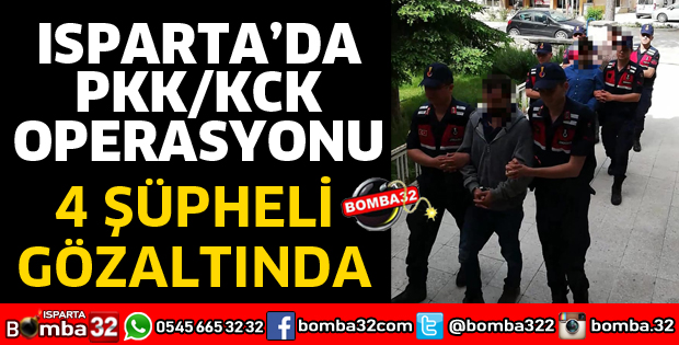 ISPARTA'DA PKK OPERASYONU