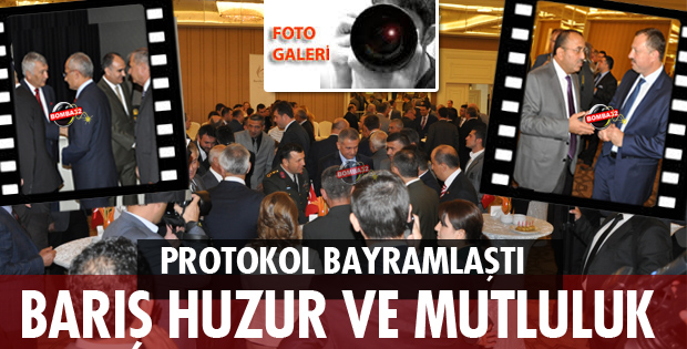 Isparta'da Protokol Bayramlaştı