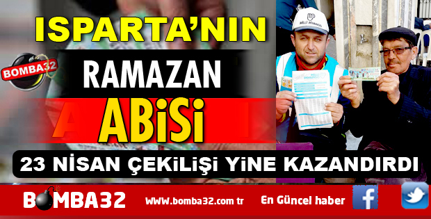 ISPARTA'DA  RAMAZAN ÖZTÜRK YİNE KAZANDIRDI