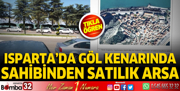 ISPARTA'DA SAHİBİNDEN SATILIK ARSA