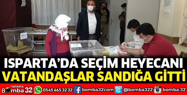 Isparta'da seçim heyecanı