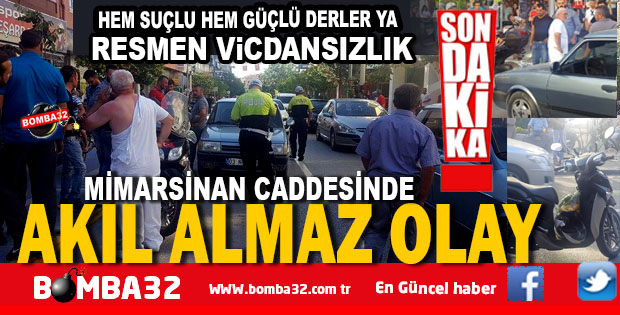 ISPARTA'DA ŞEHRİN GÖBEGİNDE AKIL ALMAZ OLAY !
