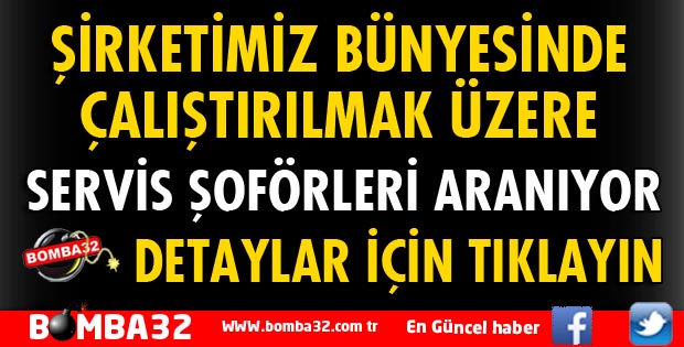 ISPARTA'DA SERVİS ŞOFÖRLERİ ARANMAKTADIR