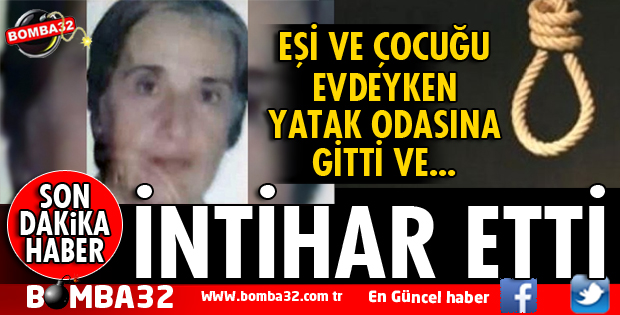 ISPARTA'DA ŞOK İNTİHAR!