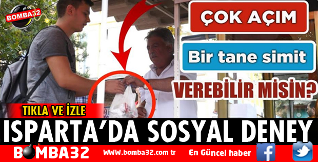 ISPARTA'DA SOSYAL DENEY YAPTILAR