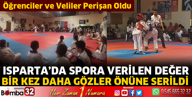 Isparta'da spora ve sporcuya verilen önem gözler önüne serildi