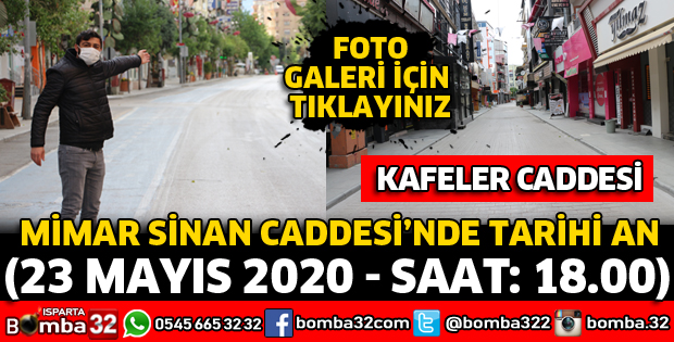 ISPARTA'DA TARİHİ AN