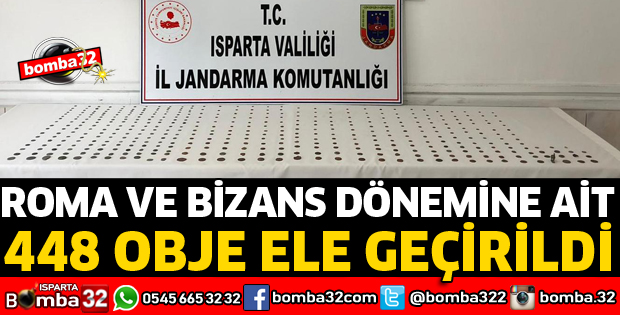 ISPARTA'DA TARİHİ ESER OPERASYONU