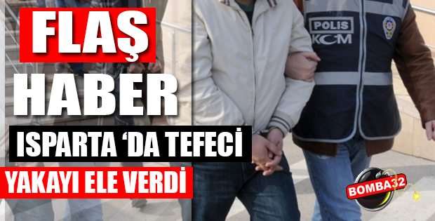 Isparta'da Tefeci Yakalandı