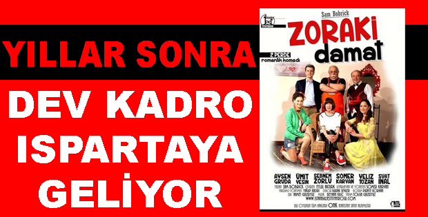 ISPARTADA TİYATRO GÜNLERİ