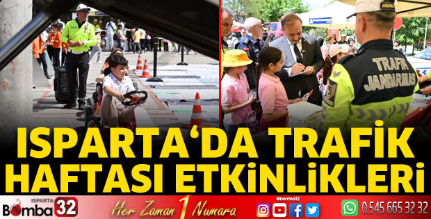 Isparta'da Trafik Haftası etkinlikleri