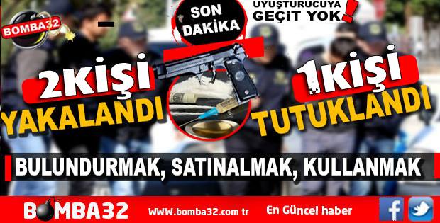 ISPARTA'DA UYUŞTURUCU OPERASYONLARI 