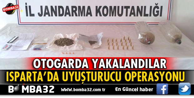 ISPARTA'DA UYUŞTURUCU OPERASYONU