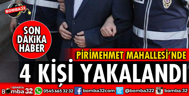 ISPARTA'DA UYUŞTURUCU OPERASYONU