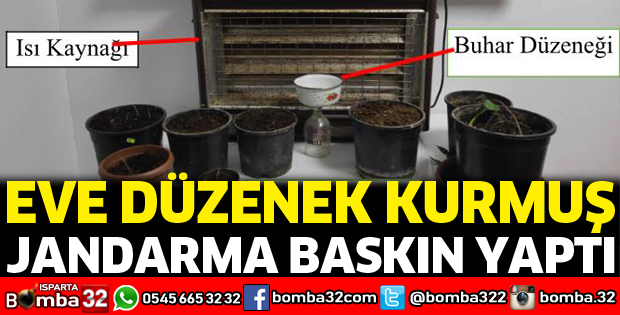 Isparta'da uyuşturucu operasyonu