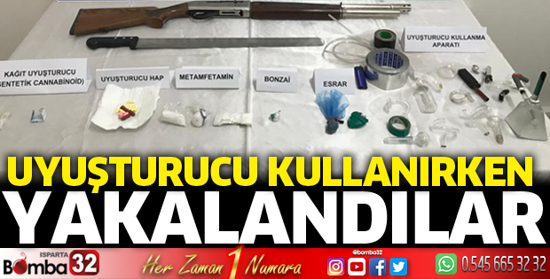 Isparta'da uyuşturucu operasyonu