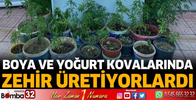 Isparta'da uyuşturucu operasyonu