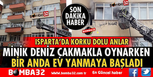 ISPARTA'DA YANGIN PANİĞİ