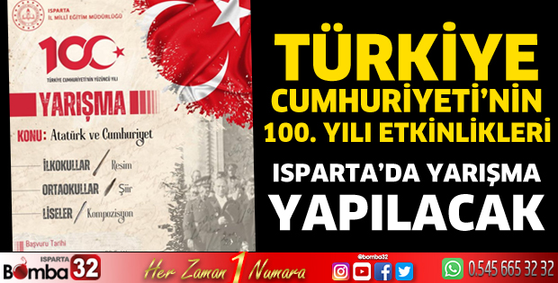 Isparta'da yarışma yapılacak