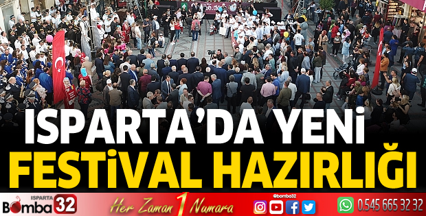 Isparta'da yeni festival hazırlığı