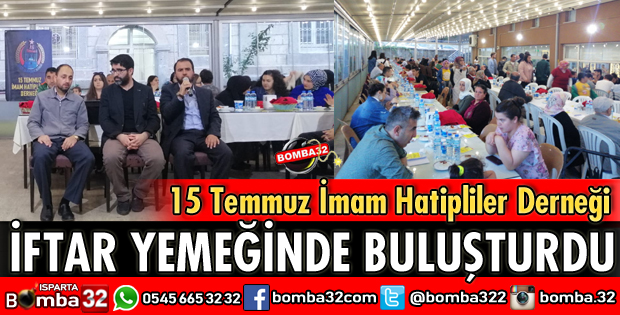 ISPARTA'DA YETİMLER YARARINA İFTAR