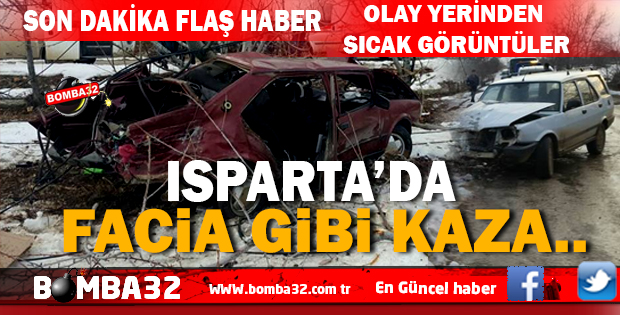 ISPARTA'DA YOK BÖYLE BİR KAZA  