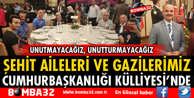 ISPARTA'DAN ŞEHİT AİLELERİ VE GAZİLERDE KATILDI