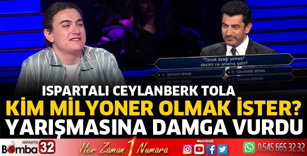 Ispartalı Ceylanberk yarışmaya damga vurdu