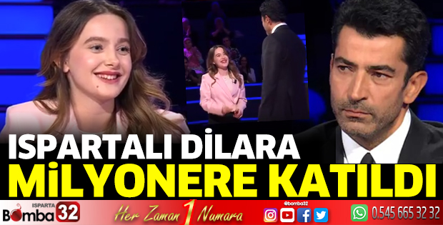 Ispartalı Dilara Milyonere katıldı