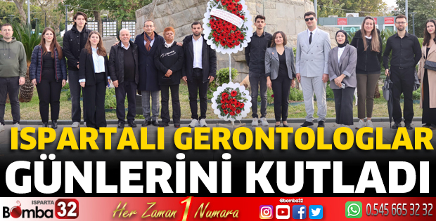 Ispartalı Gerontologlar günlerini kutladı