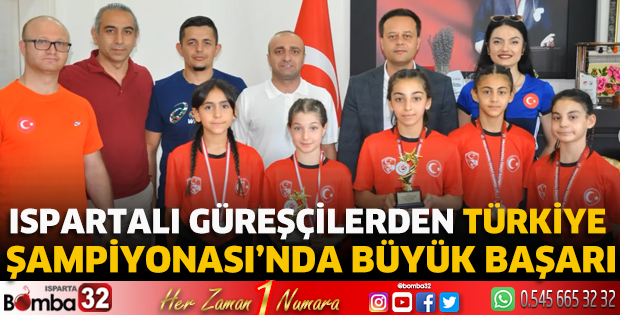 Ispartalı Güreşçilerden Türkiye Şampiyonası’nda Büyük Başarı