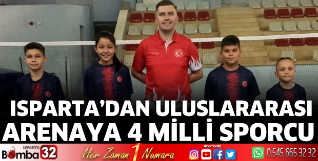 Ispartalı milli badmintoncular Sırbistan yolcusu