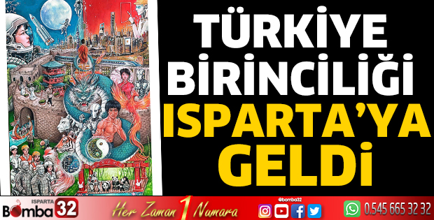 Ispartalı öğrenciden Türkiye birinciliği