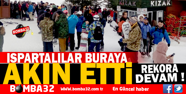 ISPARTALILAR BURAYA AKIN ETTİ 