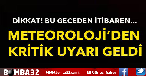 ISPARTALILAR DİKKAT KRİTİK UYARI GELDİ