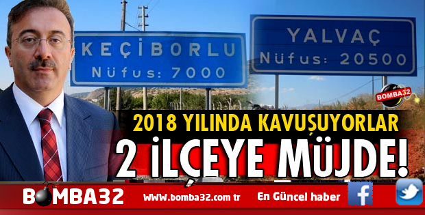 ISPARTA'NIN 2 İLÇESİNE DOĞALGAZ MÜJDESİ!