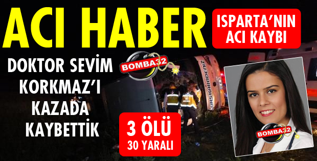 ISPARTA'NIN ACI KAYBI!