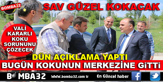 Isparta'nın koku sorunu çözülüyor