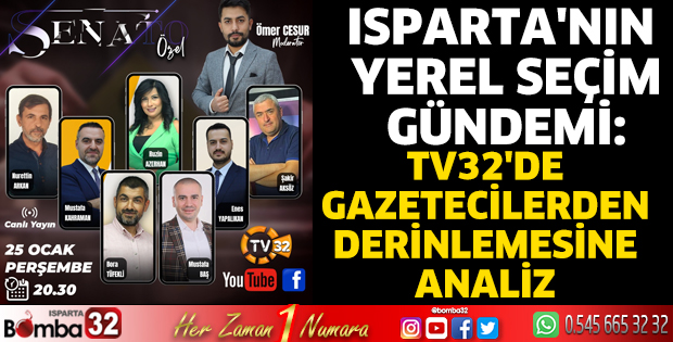 Isparta'nın yerel seçim gündemi