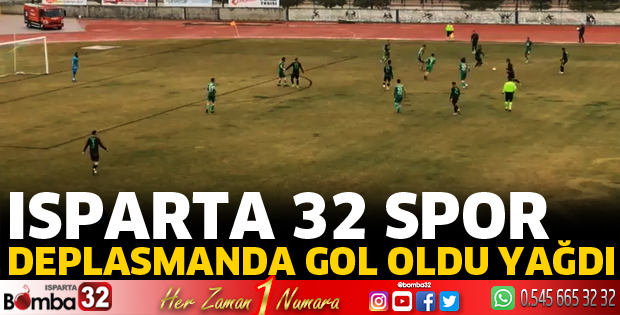 Ispartaspor gol oldu yağdı